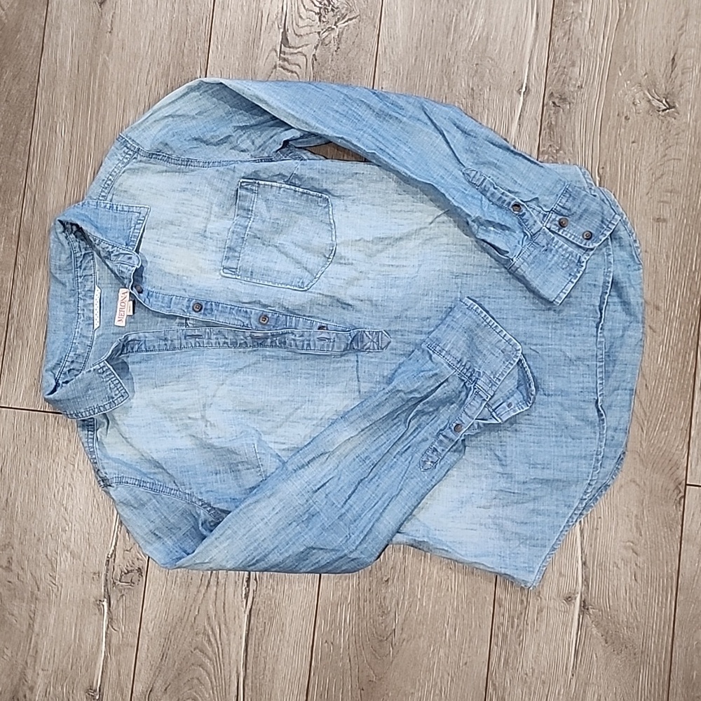 🔷️Denim Top